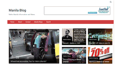 Desktop Screenshot of manilablog.com